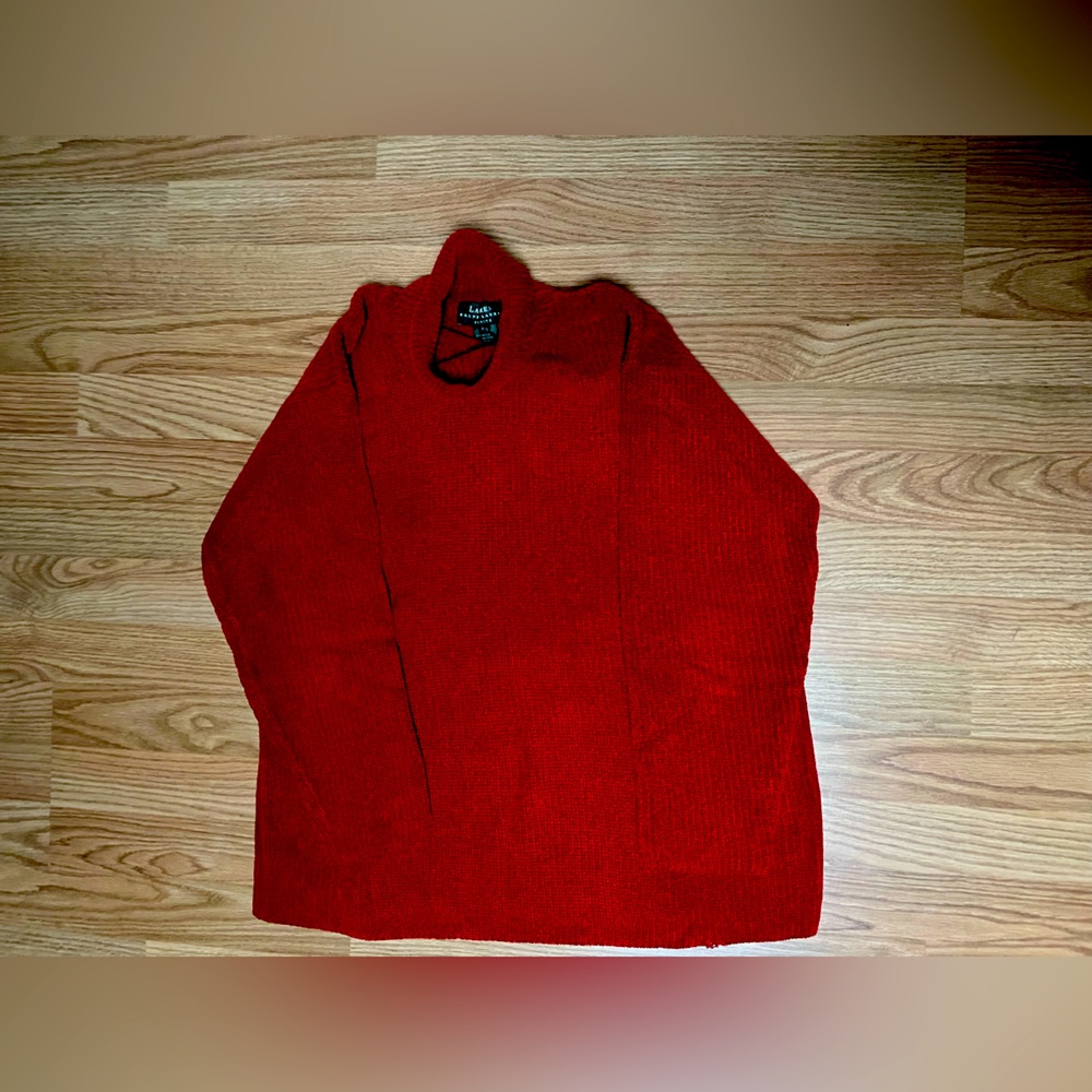 Ralph Lauren Women’s Turtleneck Sweater in Rich Red